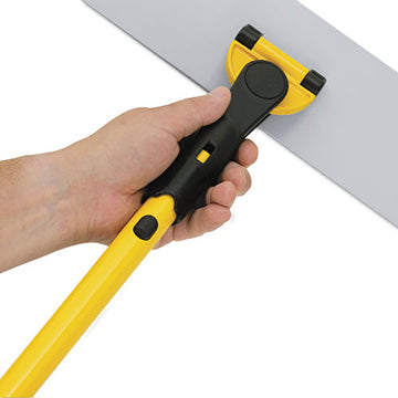 Rubbermaid® Commercial HYGEN™ Hygen Quick Connect S-s Frame, Wet-dry Mop 17.19w X 3d, Aluminum, Yellow freeshipping - TVN Wholesale